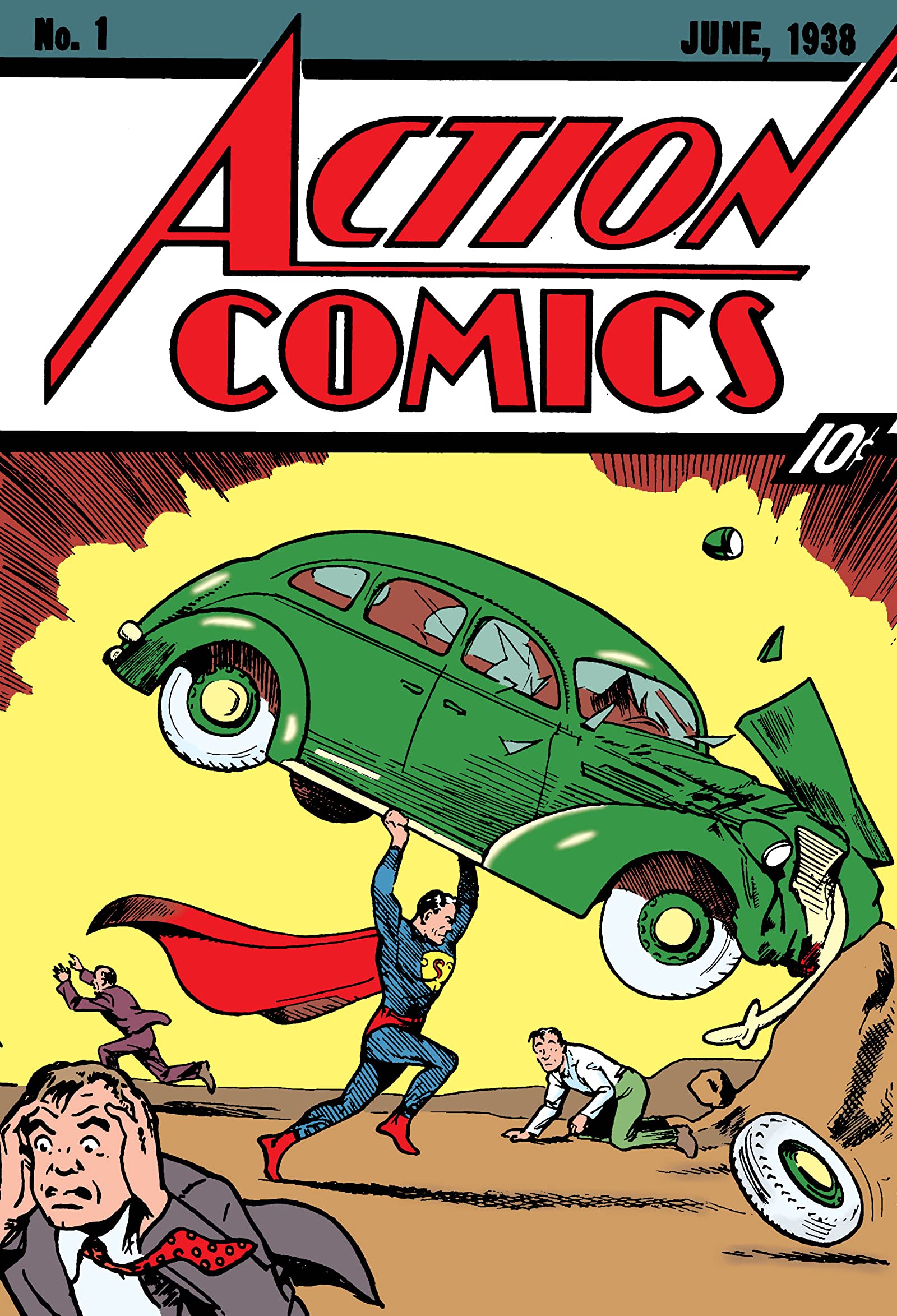 Rare Action Comics 1, Superman's Debut Issue, Sells for Record 3.2