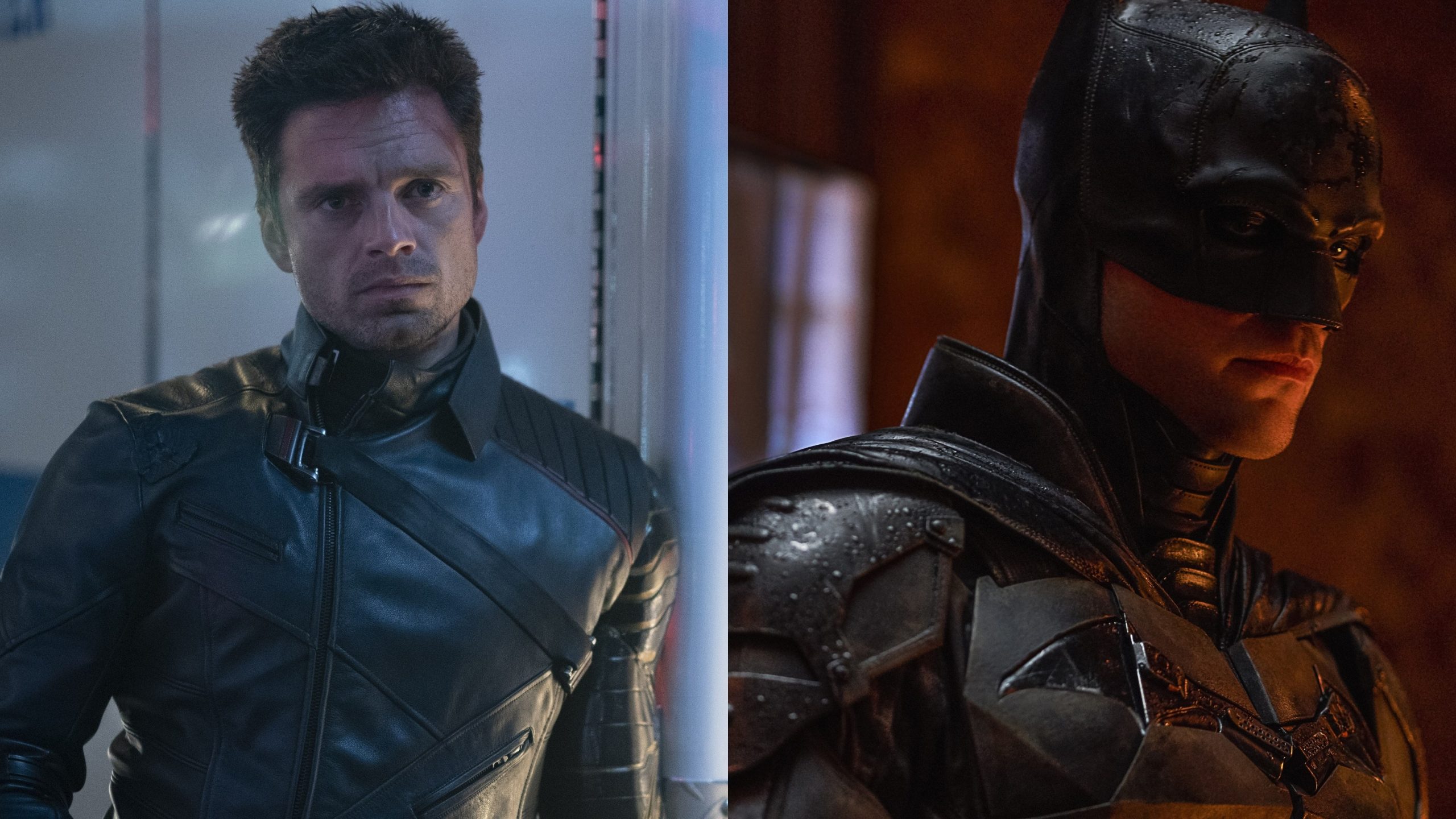 Sebastian Stan as Bucky Barnes / Robert Pattinson as Batman