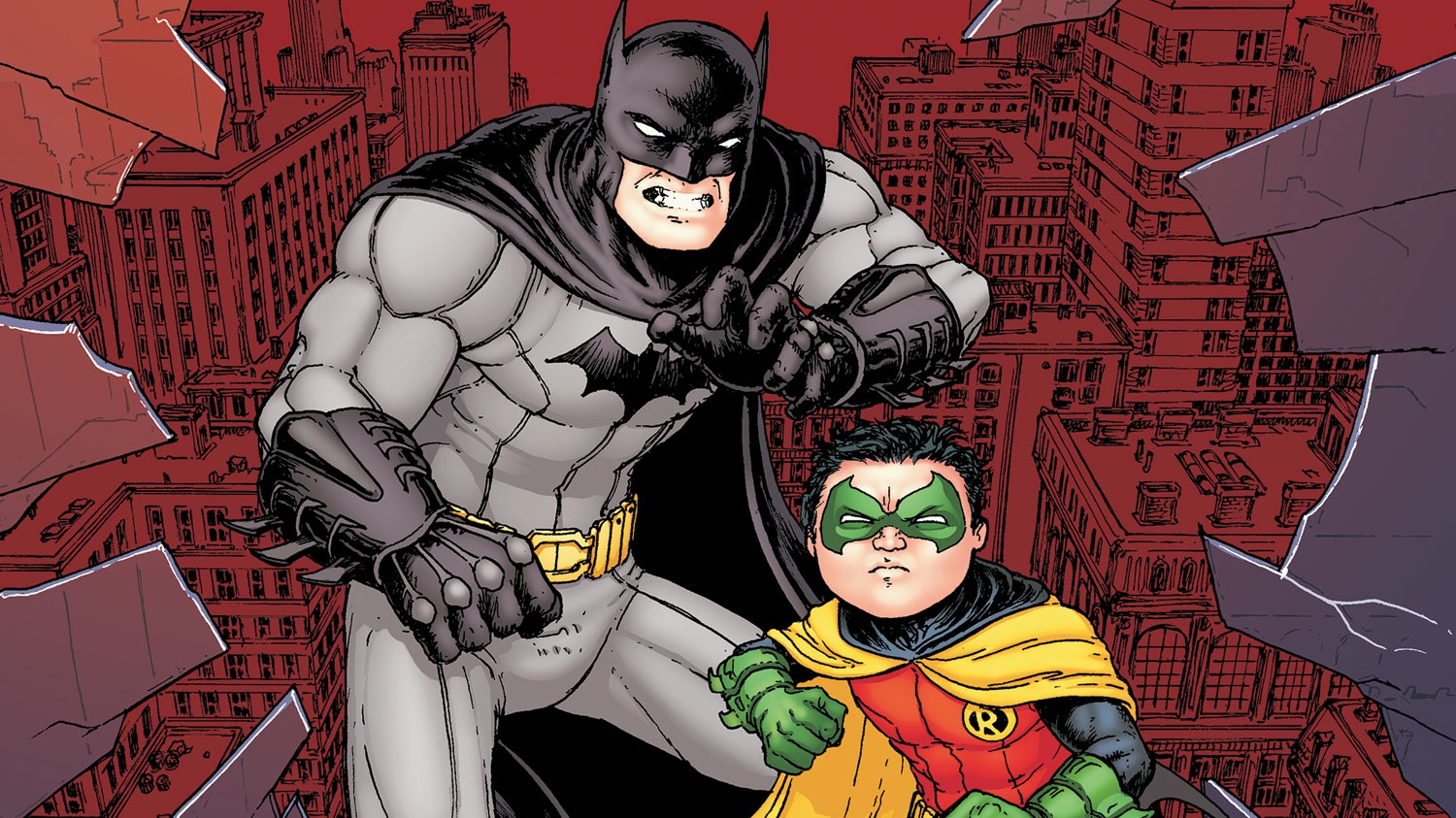 Batman and Robin in Batman Inc.
