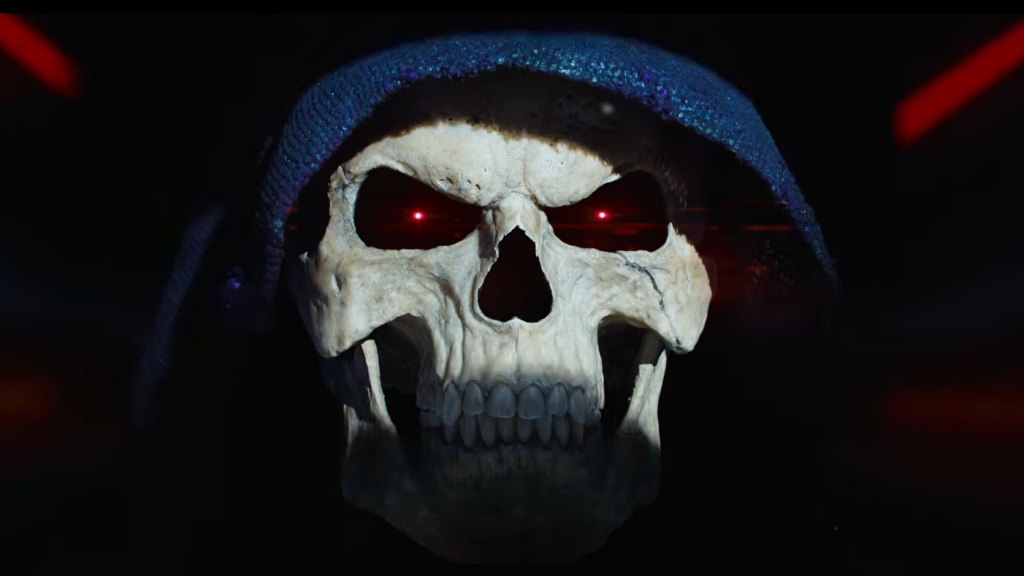Skeletor in the Masters of the Universe movie