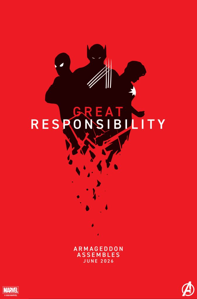 Teaser artwork for Avengers: Armageddon