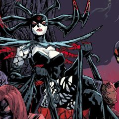 Queen in Black #1 cover art