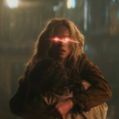 Milly Alcock as Supergirl in the Supergirl movie