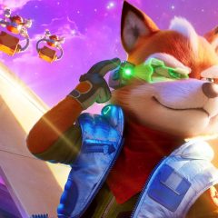 A Star Fox character poster for The Super Mario Galaxy Movie