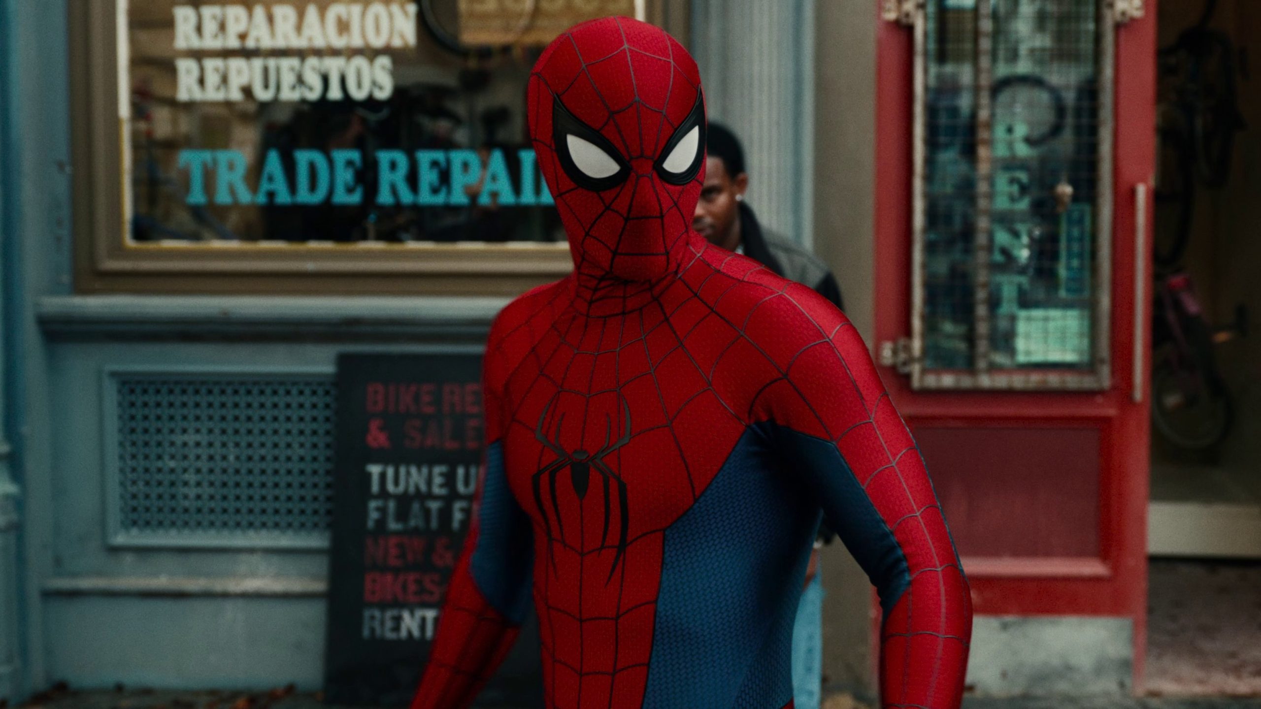 Tom Holland as Spider-Man in Spider-Man: Brand New Day