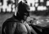 Behind the scenes photo of Ben Affleck as Batman