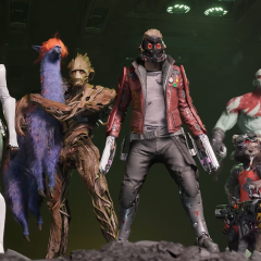Marvel's Guardians of the Galaxy: Encore Edition team.