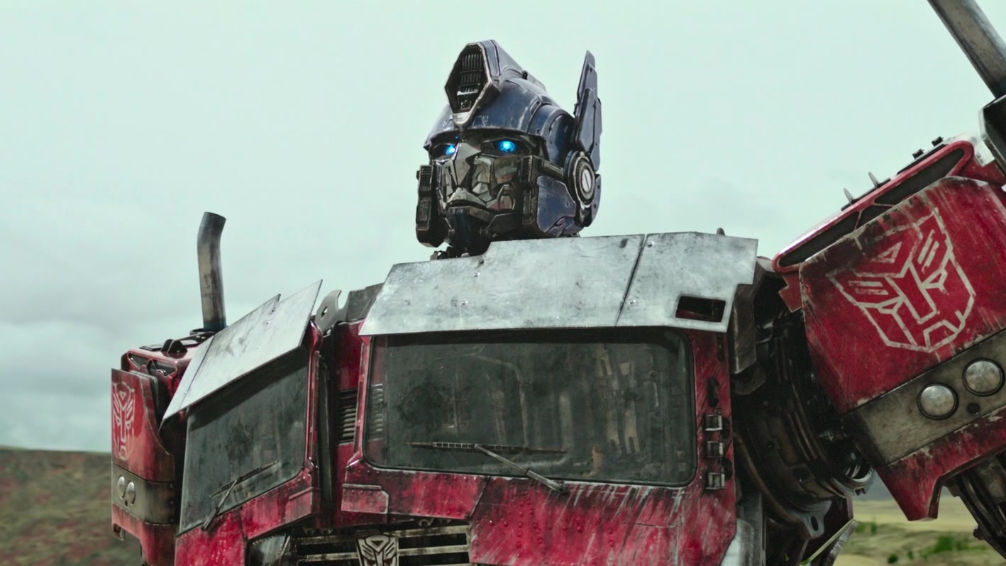 Optimus Prime in Transformers: Rise of the Beasts